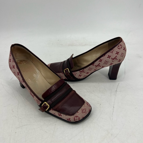 Louis Vuitton Mini Lin Monogram pumps - Picture 1 of 10